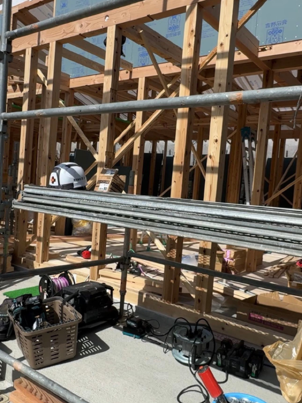 上棟しました！④