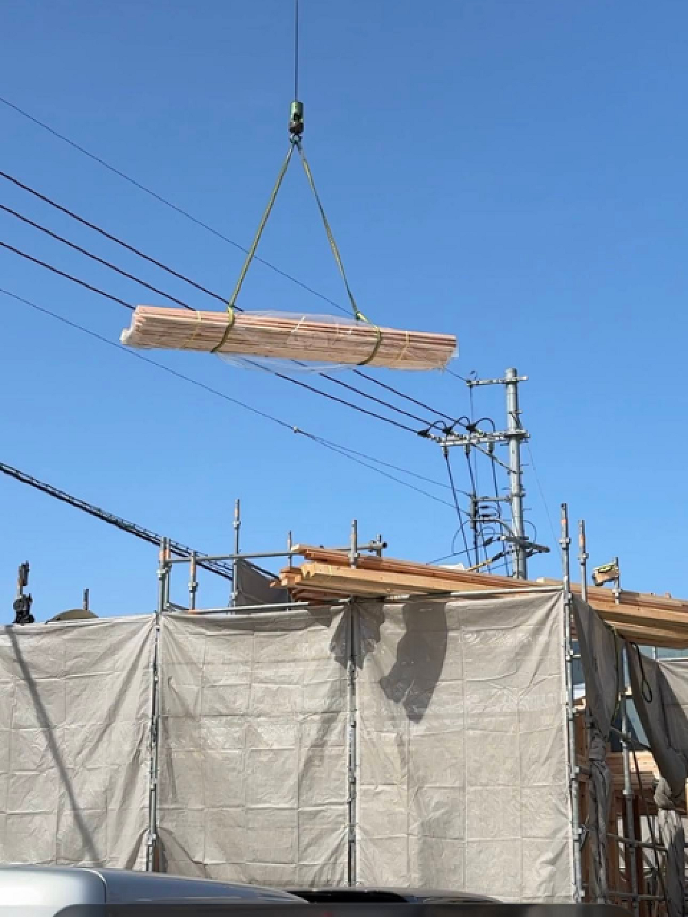 上棟しました！⑥