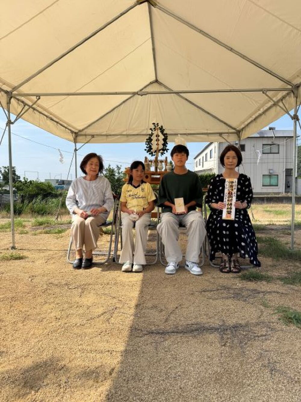 地鎮祭行いました!