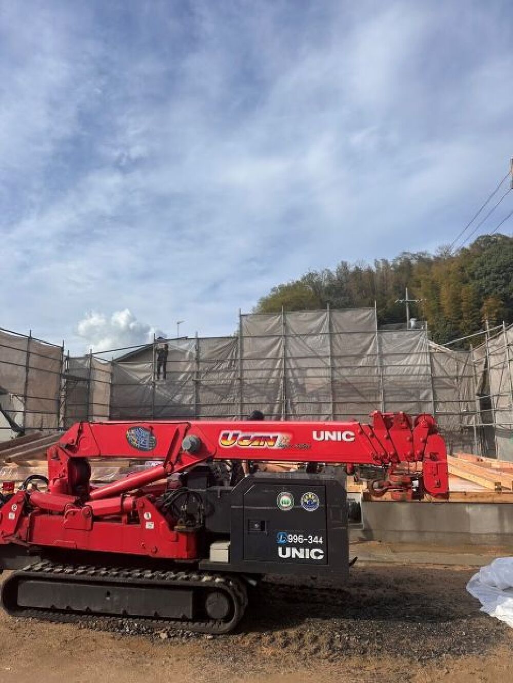 上棟しました②