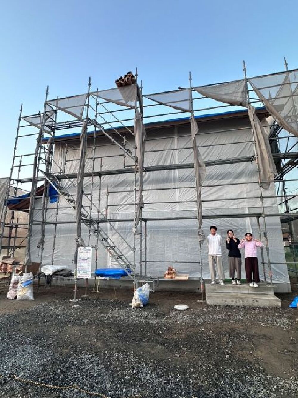 上棟しました！