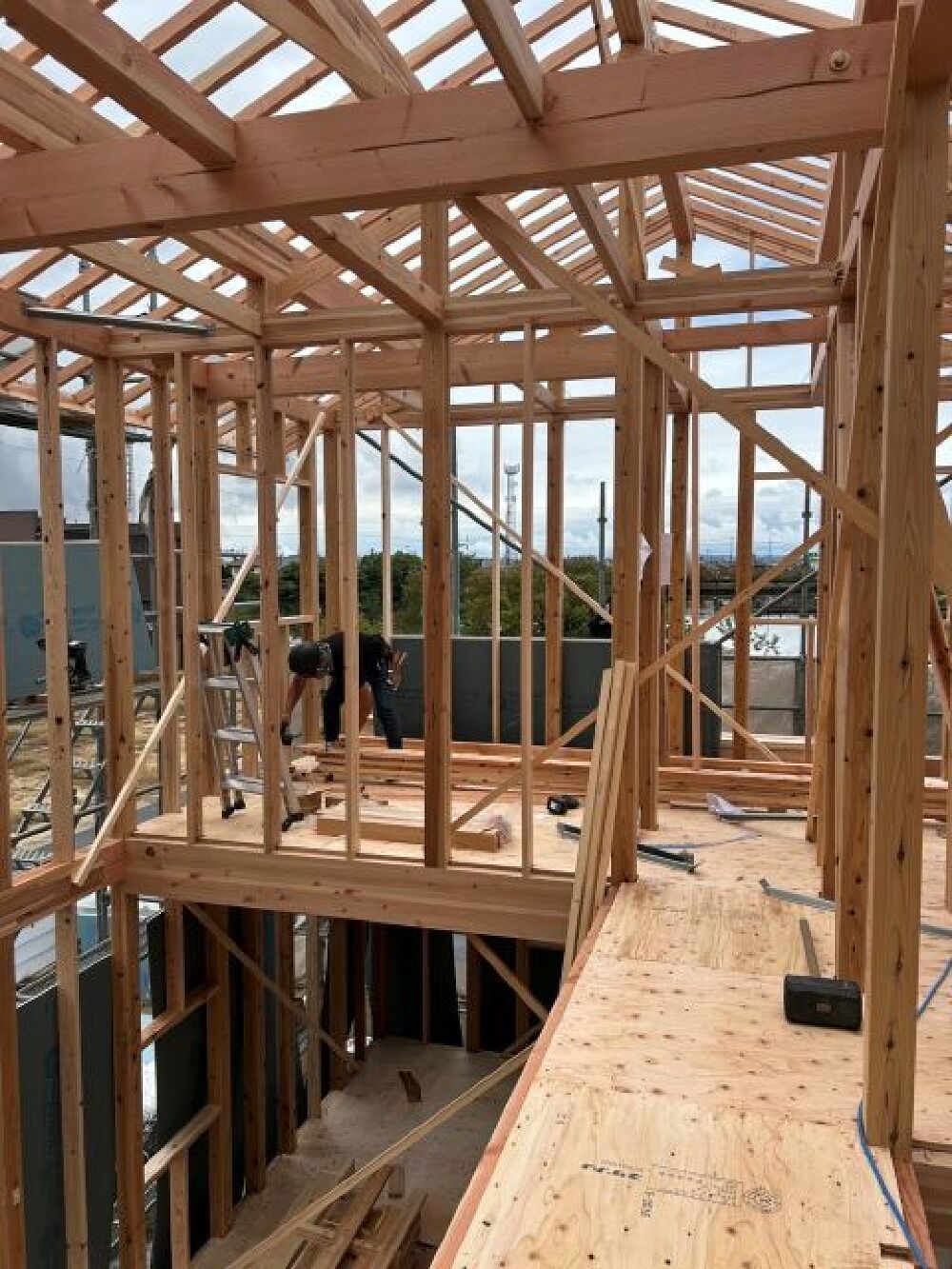 上棟しました！