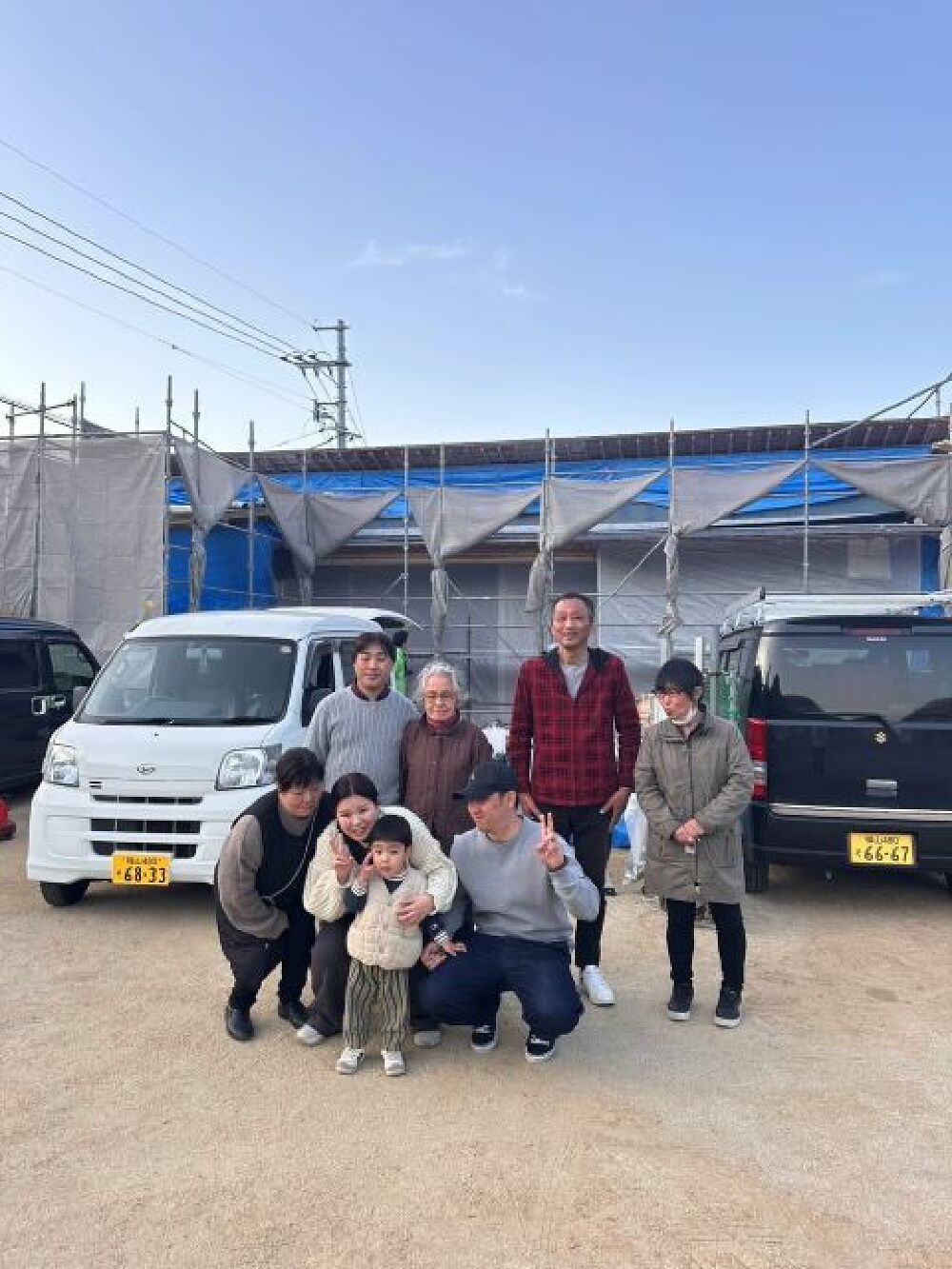 上棟しました！⑦