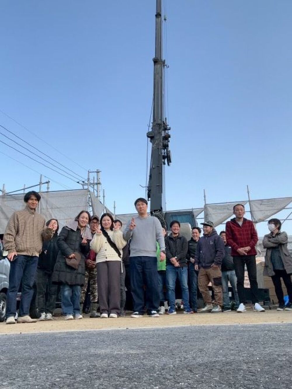 上棟しました！②