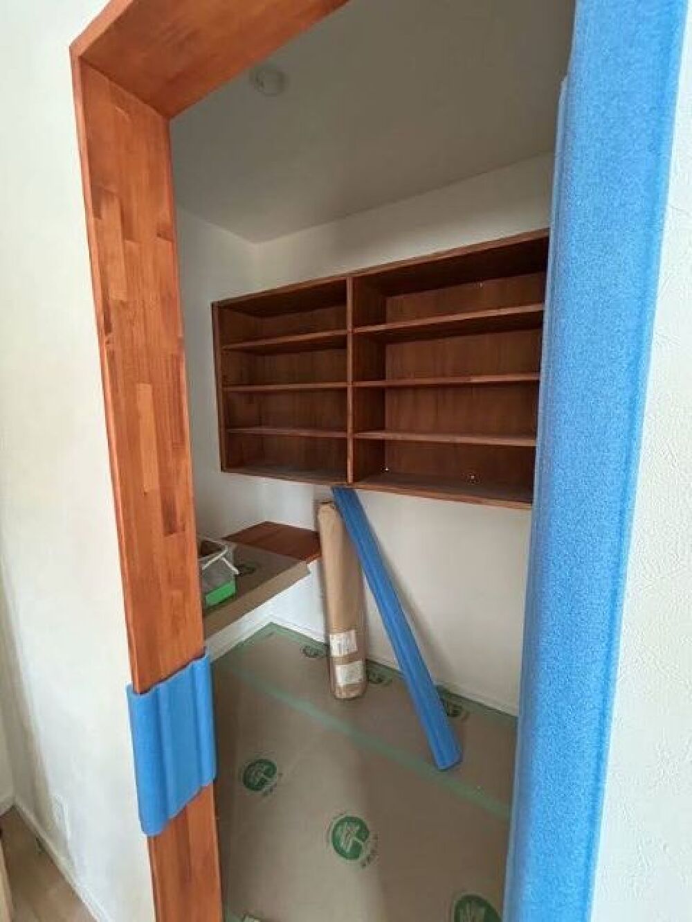 造作家具の取り付け