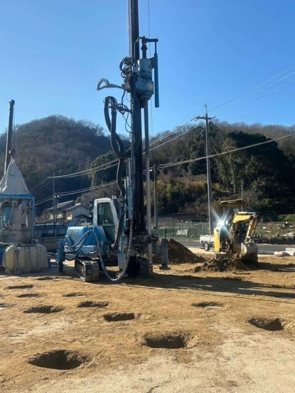 着工しました。