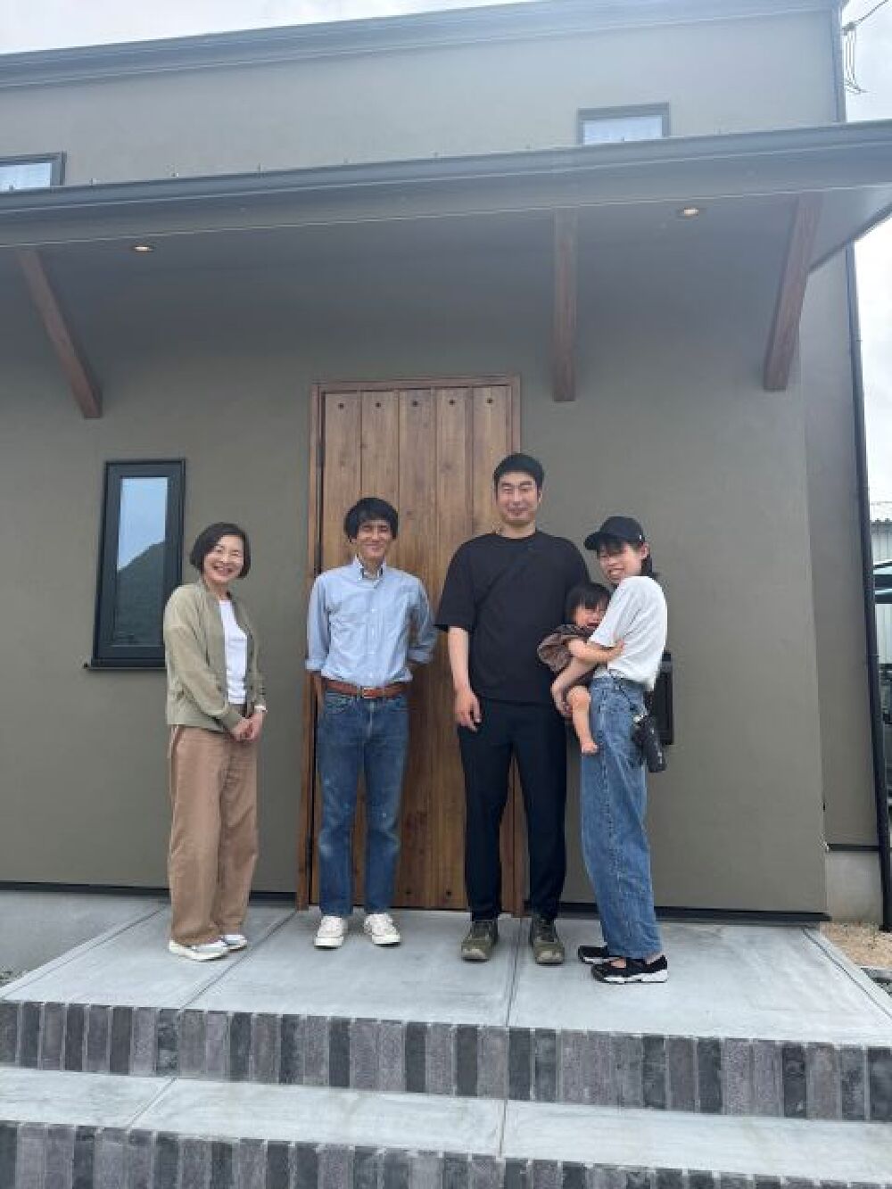 お引渡し。