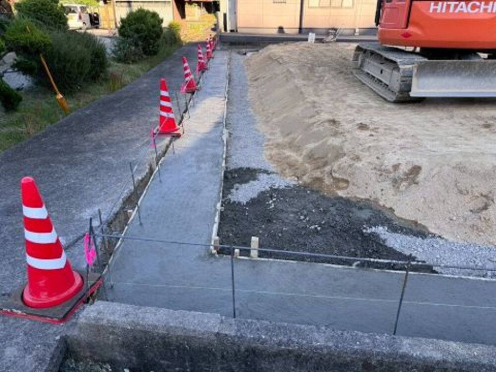 造成工事続いてます