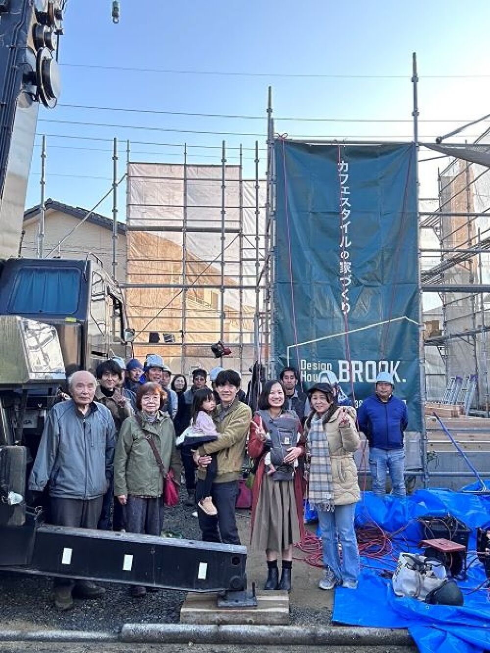 いよいよ上棟です。