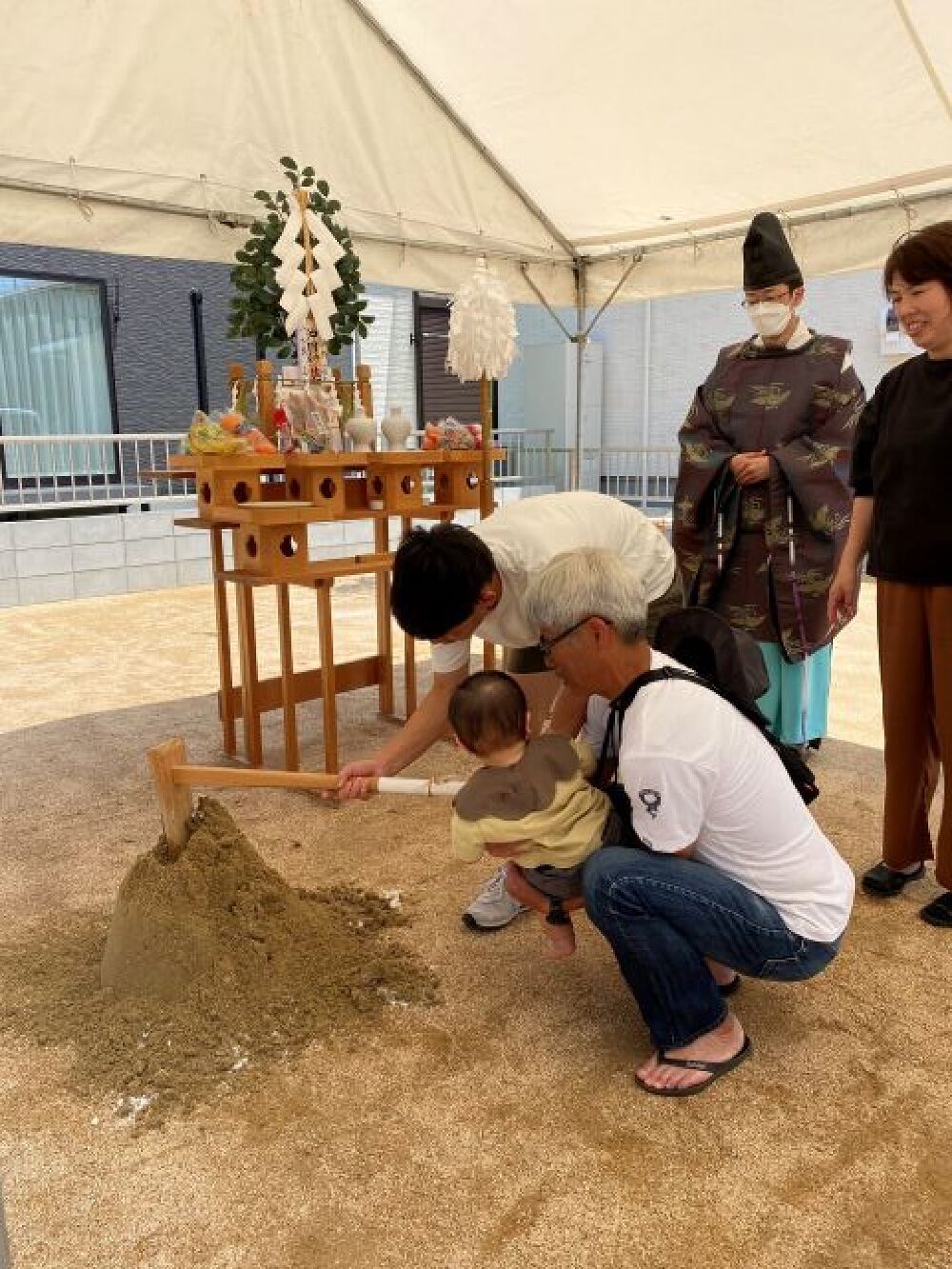 地鎮祭行いました！