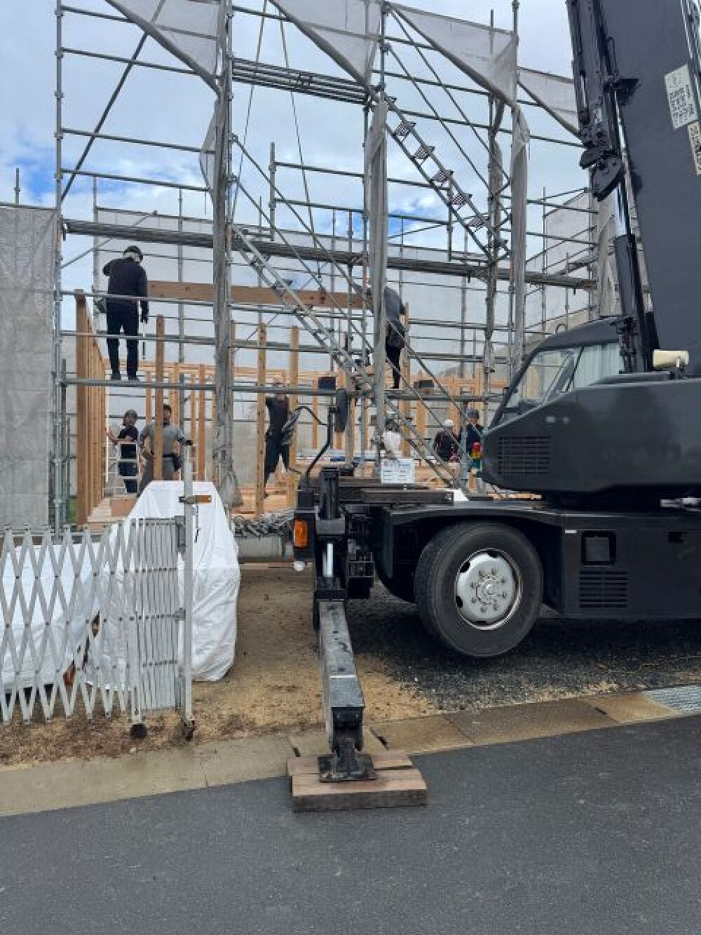 上棟しました！