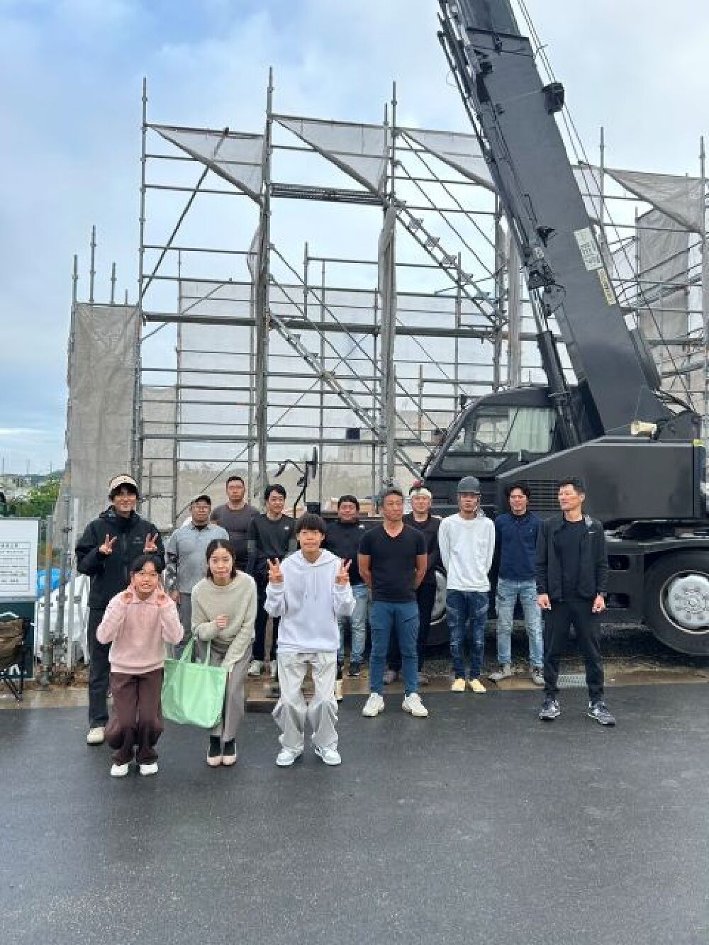 上棟しました！