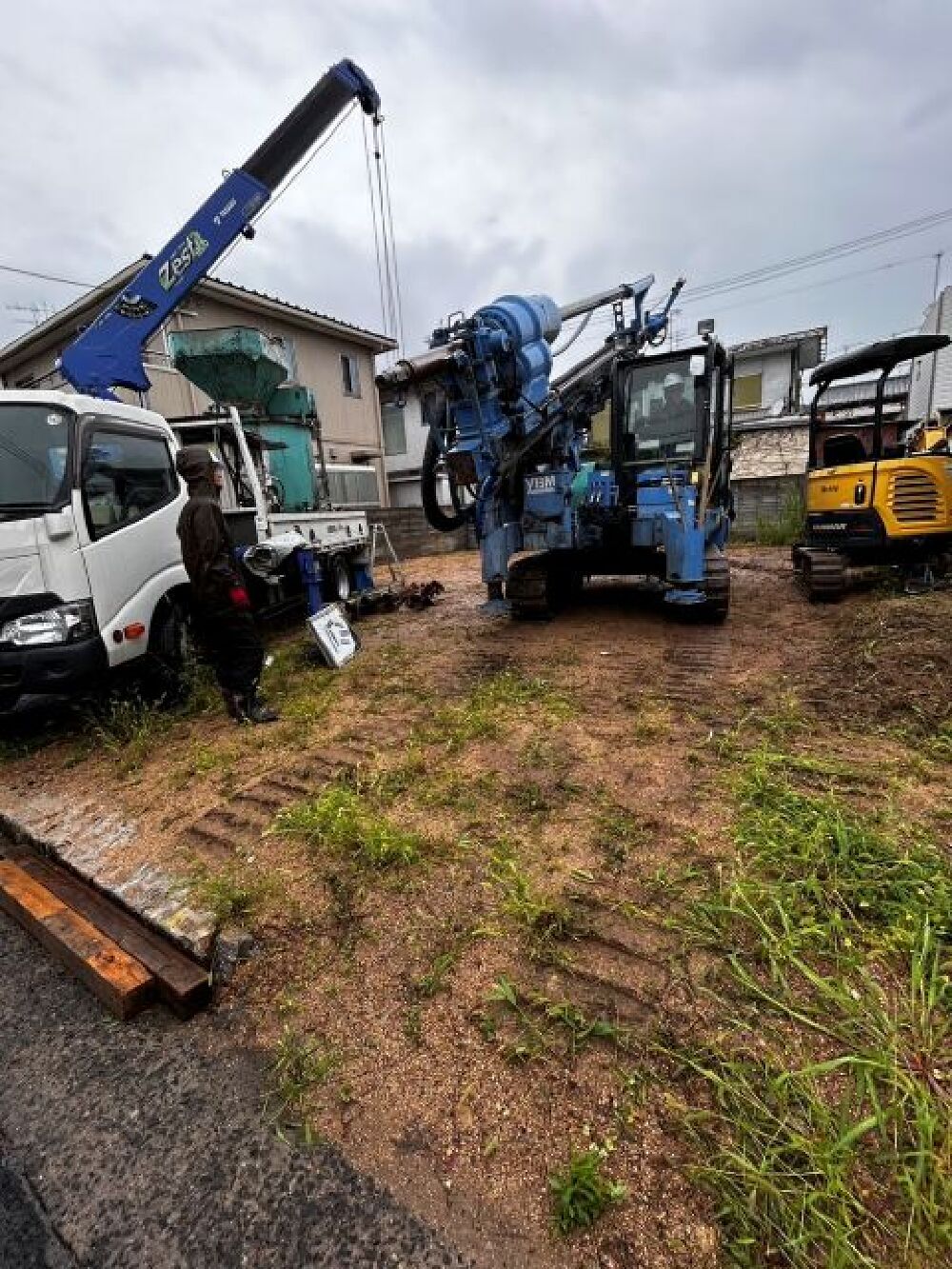 地盤補強工事